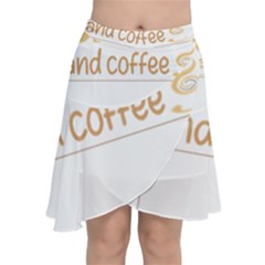 Opera T-shirtif It Involves Coffee Opera T-shirt Chiffon Wrap Front Skirt by EnriqueJohnson