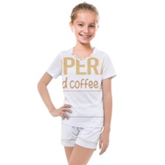 Opera T-shirtif It Involves Coffee Opera T-shirt Kids  Mesh T-shirt And Shorts Set