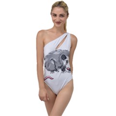 Opossum T-shirtsteal Your Heart Opossum 05 T-shirt To One Side Swimsuit by EnriqueJohnson