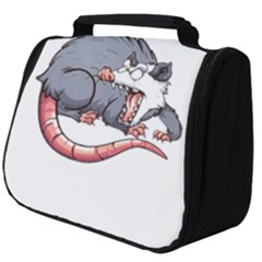 Opossum T-shirtwhite Look Calm Opossum 03 T-shirt Full Print Travel Pouch (big) by EnriqueJohnson