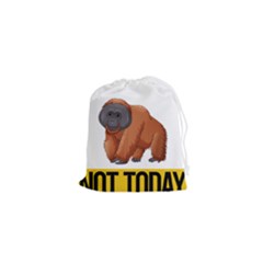 Orangutan T-shirtnope Not Today Orangutan 16 T-shirt Drawstring Pouch (xs) by EnriqueJohnson