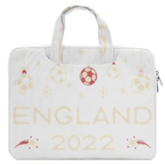 England T- Shirt England Ugly Christmas Sweater Soccer Football 2022 Xmas Pajama T- Shirt (1) Macbook Pro 13  Double Pocket Laptop Bag by ZUXUMI