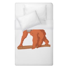 Orangutan T-shirtwhite Look Calm Orangutan 07 T-shirt (1) Duvet Cover (single Size) by EnriqueJohnson