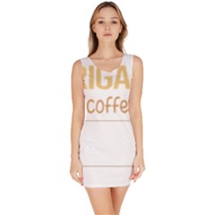 Origami T-shirtif It Involves Coffee Origami T-shirt Bodycon Dress by EnriqueJohnson