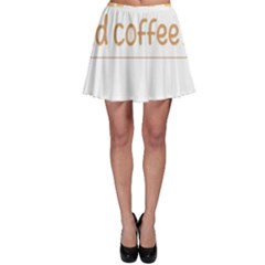 Origami T-shirtif It Involves Coffee Origami T-shirt Skater Skirt by EnriqueJohnson