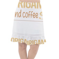 Origami T-shirtif It Involves Coffee Origami T-shirt Fishtail Chiffon Skirt by EnriqueJohnson