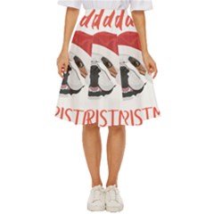 English Bulldog T- Shirt English Bulldog Merry Christmas T- Shirt (2) Classic Short Skirt by ZUXUMI