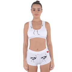 Ostrich T-shirtsteal Your Heart Ostrich 05 T-shirt Racerback Boyleg Bikini Set by EnriqueJohnson