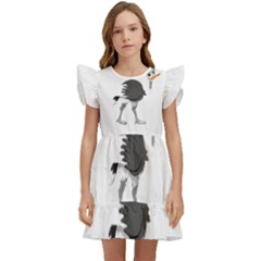 Ostrich T-shirtsteal Your Heart Ostrich 09 T-shirt Kids  Winged Sleeve Dress by EnriqueJohnson