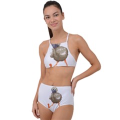 Ostrich T-shirtsteal Your Heart Ostrich 36 T-shirt Halter Tankini Set by EnriqueJohnson