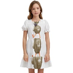 Ostrich T-shirtsteal Your Heart Ostrich 36 T-shirt Kids  Puff Sleeved Dress by EnriqueJohnson