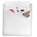 English Bulldog T- Shirt English Bulldog Merry Christmas T- Shirt (8) Duvet Cover Double Side (Queen Size) View2