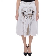 Ostrich T-shirtsteal Your Heart Ostrich 44 T-shirt Classic Midi Skirt by EnriqueJohnson