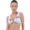 Ostrich T-shirtwhite Look Calm Ostrich 23 T-shirt (1) Ring Detail Bikini Top View1