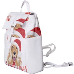 English Cocker Spaniel T- Shirt English Cocker Spaniel Merry Christmas T- Shirt (1) Buckle Everyday Backpack by ZUXUMI