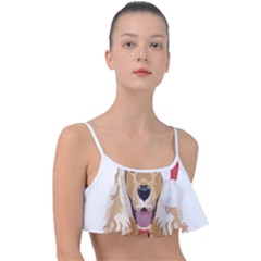 English Cocker Spaniel T- Shirt English Cocker Spaniel Merry Christmas T- Shirt (1) Frill Bikini Top by ZUXUMI