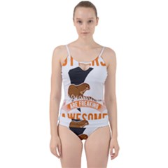 Otter T-shirtbecause Otters Are Freaking Awesome Sea   Otter T-shirt Cut Out Top Tankini Set by EnriqueJohnson