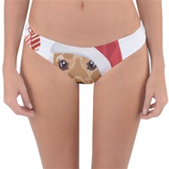 English Cocker Spaniel T- Shirt English Cocker Spaniel Merry Christmas T- Shirt (2) Reversible Hipster Bikini Bottoms by ZUXUMI