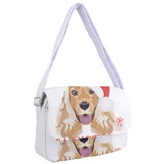 English Cocker Spaniel T- Shirt English Cocker Spaniel Merry Christmas T- Shirt (2) Courier Bag by ZUXUMI