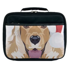 English Cocker Spaniel T- Shirt English Cocker Spaniel Merry Christmas T- Shirt (3) Lunch Bag