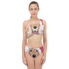 English Cocker Spaniel T- Shirt English Cocker Spaniel Merry Christmas T- Shirt (3) Spliced Up Two Piece Swimsuit by ZUXUMI