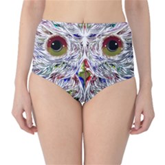 Owl T-shirtowl Color Edition T-shirt Classic High-waist Bikini Bottoms by EnriqueJohnson