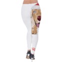 English Cocker Spaniel T- Shirt English Cocker Spaniel Merry Christmas T- Shirt (7) Velvet Leggings View2