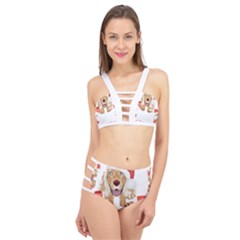 English Cocker Spaniel T- Shirt English Cocker Spaniel Merry Christmas T- Shirt (7) Cage Up Bikini Set by ZUXUMI