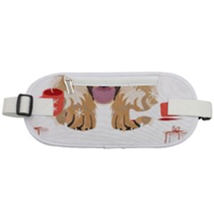 English Cocker Spaniel T- Shirt English Cocker Spaniel Merry Christmas T- Shirt (7) Rounded Waist Pouch