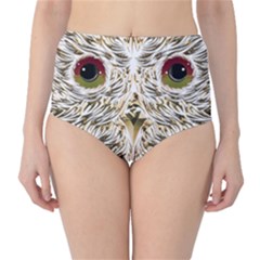 Owl T-shirtowl Gold Edition T-shirt Classic High-waist Bikini Bottoms by EnriqueJohnson