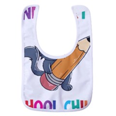 Enrollment Boy T- Shirt Goodbye Kindergarten I Am A Schoolchild Now! T- Shirt (3) Baby Bib by ZUXUMI