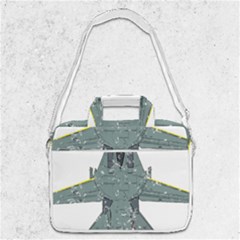 F14 Tomcat Fighter Jet T- Shirt F14 Tomcat Comic Drawing Quote T- Shirt (2) Macbook Pro 13  Shoulder Laptop Bag  by ZUXUMI