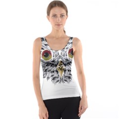 Owl T-shirtowl Metalic Edition T-shirt Women s Basic Tank Top by EnriqueJohnson