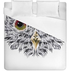 Owl T-shirtowl Metalic Edition T-shirt Duvet Cover Double Side (king Size) by EnriqueJohnson