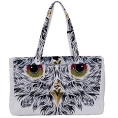 Owl T-shirtowl Metalic Edition T-shirt Canvas Work Bag by EnriqueJohnson