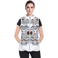 Owl T-shirtowl Metalic Edition T-shirt Women s Puffer Vest by EnriqueJohnson