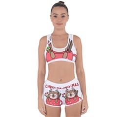 Family Christmas 2022 Matching T- Shirt Christmas We Are Family 2022 Cute Xmas Matching Custom T- Sh Racerback Boyleg Bikini Set by ZUXUMI