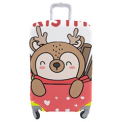 Family Christmas 2022 Matching T- Shirt Christmas We Are Family 2022 Cute Xmas Matching Custom T- Sh Luggage Cover (medium) by ZUXUMI