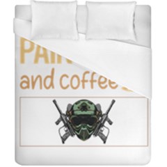 Paintball T-shirtif It Involves Coffee Paintball T-shirt Duvet Cover (california King Size) by EnriqueJohnson