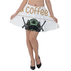 Paintball T-shirtif It Involves Coffee Paintball T-shirt Velvet Skater Skirt by EnriqueJohnson