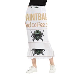 Paintball T-shirtif It Involves Coffee Paintball T-shirt Maxi Fishtail Chiffon Skirt by EnriqueJohnson