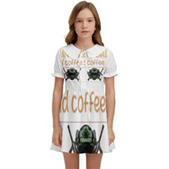 Paintball T-shirtif It Involves Coffee Paintball T-shirt Kids  Sweet Collar Dress by EnriqueJohnson