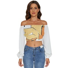 Bread Baking T- Shirt Funny Bread Baking Baker Bake It Easy T- Shirt Long Sleeve Crinkled Weave Crop Top