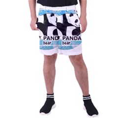 Panda Bear T-shirtcute Panda Bears T-shirt Men s Pocket Shorts by EnriqueJohnson