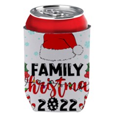 Family Christmas T- Shirt Family Christmas 2022 T- Shirt Can Holder by ZUXUMI