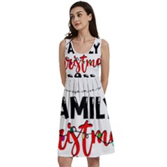 Family Christmas T- Shirt Family Christmas 2022 T- Shirt Classic Skater Dress by ZUXUMI