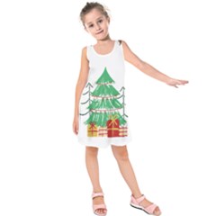 Family Matching Costume T- Shirt Family Matching Costume Family Christmas 2022 Xmas Pajamas T- Shirt Kids  Sleeveless Dress by ZUXUMI