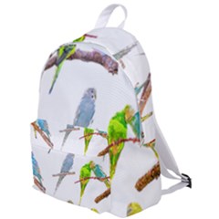 Parakeet T-shirtlots Of Colorful Parakeets - Cute Little Birds T-shirt The Plain Backpack