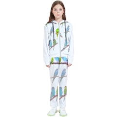 Parakeet T-shirtlots Of Colorful Parakeets - Cute Little Birds T-shirt Kids  Tracksuit