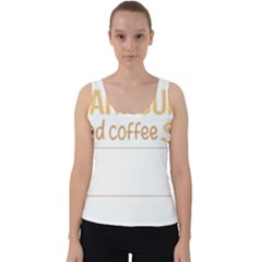 Parkour T-shirtif It Involves Coffee Parkour T-shirt Velvet Tank Top by EnriqueJohnson